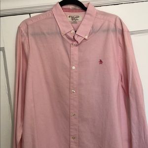 Pink Penguin button down shirt